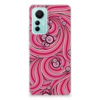 Xiaomi 12 Lite | Hoesje maken | Swirl Pink