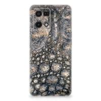 OPPO Reno7 4G | TPU Hoesje | Krokodillenprint OPPO Reno7 4G | TPU Hoesje | Krokodillenprint