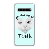 You had me at tuna: Samsung Galaxy S10 5G Transparant Hoesje