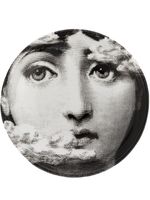 Fornasetti cendrier imprimé - Gris