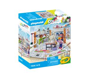 PLAYMOBIL Color - Hondensalon constructiespeelgoed