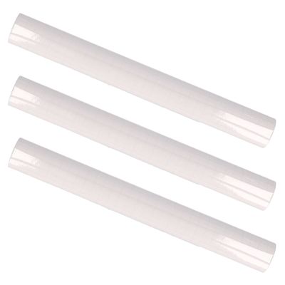 Set van 5x stuks rollen Transparant kaftfolie zelfklevend 500 x 45 cm -Boeken kaften