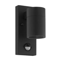 Eglo Zwarte wandspot Riga 5 met sensor 99571