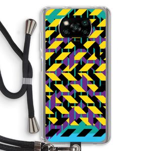 Skew Bee 3: Xiaomi Poco X3 NFC Transparant Hoesje met koord