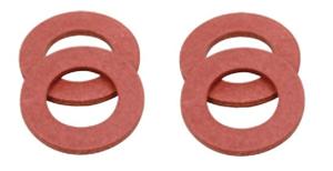 Kirchhoff Flexibele slangpakking, gevulkaniseerde vezel, 10 x 18 x 1,5 mm, voor 1/2" (4x) - 98696490