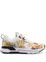 Versace Jeans Couture baskets Dynamic à imprimé Barocco - Blanc