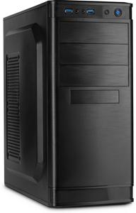 Inter-Tech IT-5905 Midi-tower PC-behuizing Zwart