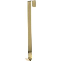 Kerstkrans ophangen deurhanger - goud - 29,5 cm