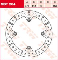 TRW Remschijf, remschijven voor de moto, MST204