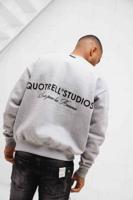 Quotrell Studios Sweater Heren Grijs - Maat XS - Kleur: Grijs | Soccerfanshop