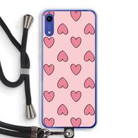 Ondersteboven verliefd: Honor Play 8A Transparant Hoesje met koord Ondersteboven verliefd: Honor Play 8A Transparant Hoesje met koord
