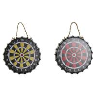 Wanddecoratie DKD Home Decor Ijzer (22 x 2 x 22 cm) (2 pcs)