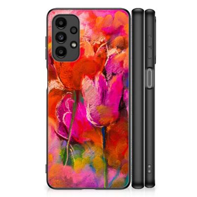 Kleurrijke Telefoonhoesje Samsung Galaxy A13 4G Tulips