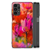 Kleurrijke Telefoonhoesje Samsung Galaxy A13 4G Tulips