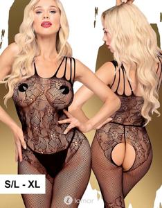 * PENTHOUSE Zwarte bodystocking Dirty Mind
