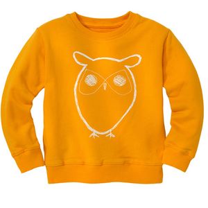 Pullover Uil, grijs gemêleerd 134/140