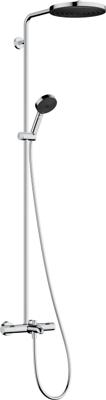 Hansgrohe Pulsify S Puro Showerpipe 260 1jet EcoSmart met badthermostaat en handdouche 3jet, chroom
