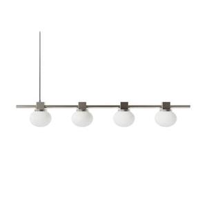 Frama Ovoid Quadruple hanglamp staal