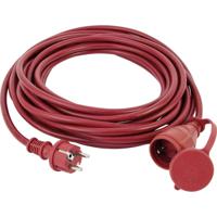 REV 0063169 Stroom Verlengkabel 16 A Rood 10.00 m H07RN-F 3G 1,5 mm²