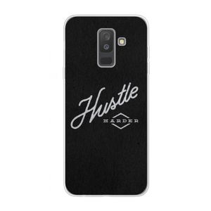 Hustle: Samsung Galaxy A6 Plus (2018) Transparant Hoesje