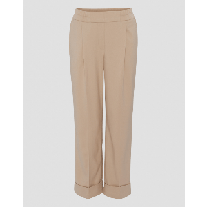 Opus - Geel | Dames | Broek | Geel | 42 | regular | Kamst mode
