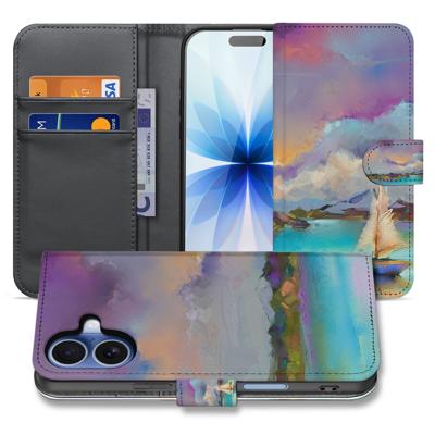 Boat Motief Hoesje Voor iPhone 17 | Book Case