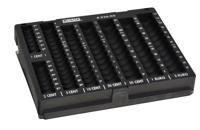 Muntgeldsorteerunit desq met deksel