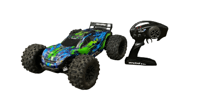 Tweedehands Traxxas Rustler 4x4 VXL - Groen (00242257)