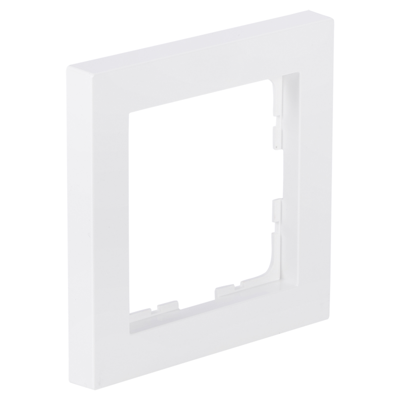 Q-Link S-Line Afdekraam | 1-voudig | Polarwit - 66.096.21