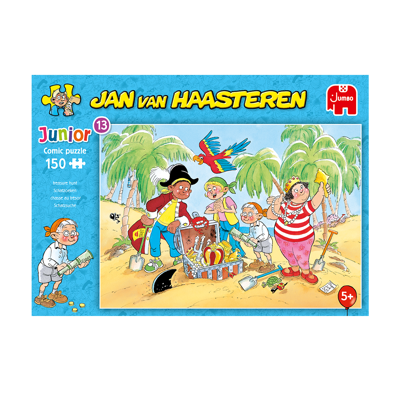 Schatzoeken - Jan van Haasteren Junior Puzzel 150 Stukjes
