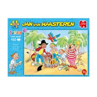 Schatzoeken - Jan van Haasteren Junior Puzzel 150 Stukjes