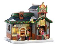 Kerstdorpminiatuur The Christmas Cafe 18x26x27 cm - Lemax