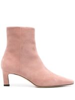 Scarosso bottines Kitty 50 mm en daim - Rose