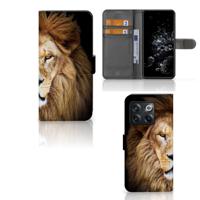 OnePlus 10T | Telefoonhoesje | Met pasjeshouder | Leeuw