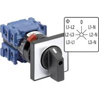 Kraus & Naimer CH10.A007.FT2.F785 Voltmeter omschakelaar 360 ° Grijs, Zwart 1 stuk(s)