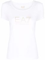 Ea7 Emporio Armani t-shirt à logo imprimé - Blanc