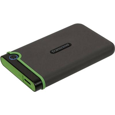 Transcend StoreJet® 25M3S Slim 1 TB Externe harde schijf (2,5 inch) USB-A 3.1 Gen 1 IJzergrijs TS1TSJ25M3S