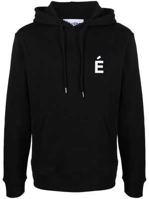 Études Studio hoodie à logo imprimé - Noir
