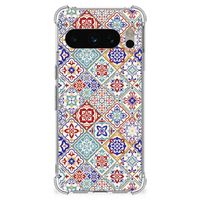 Google Pixel 8 Pro Anti-Shock Hoesje Tiles Color - thumbnail