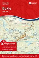 Wandelkaart - Topografische kaart 10017 Norge Serien Bykle | Nordeca Wandelkaart - Topografische kaart 10017 Norge Serien Bykle | Nordeca