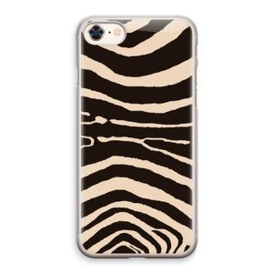 Arizona Zebra: iPhone 8 Transparant Hoesje