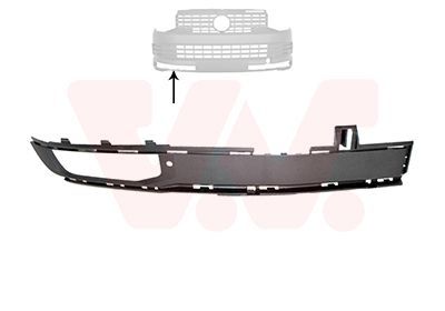 Ventilatiegrille, bumper 5791594