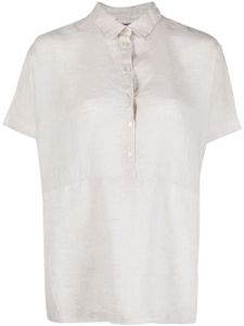 Kristensen Du Nord chemise boutonnée à manches courtes - Tons neutres