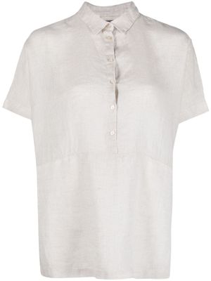 Kristensen Du Nord chemise boutonnée à manches courtes - Tons neutres