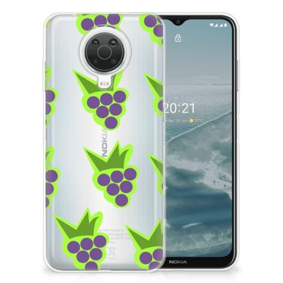Nokia G20 | G10 | Siliconen Case | Druiven