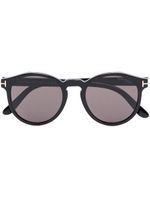 TOM FORD Eyewear lunettes de soleil à monture ronde - Noir