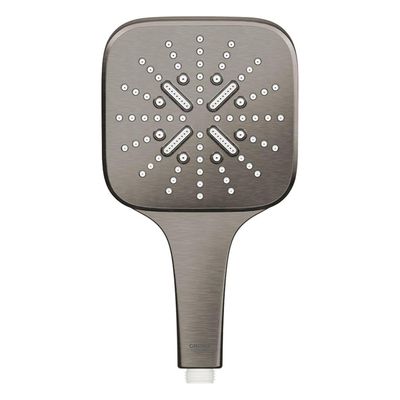 GROHE Rainshower SmartActive 130 Cube handdouche hard graphite geborsteld 26582al0