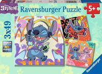 Ravensburger Legpuzzel Stitch, 3x49st.