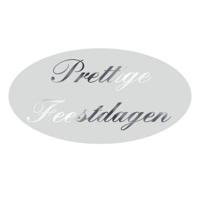 Etiket Prettige Fe zilv/zilv ovaal 40x21