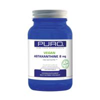 Puro Vegan Astaxanthine 8 mg Capsules 120Stuks